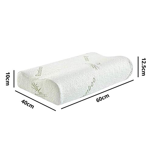 Bamboo Memory Foam Orthopedic Contour Pillow - ComfyPro Canada
