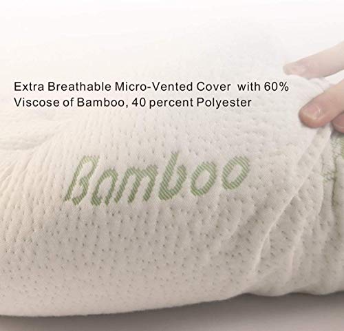 Bamboo Memory Foam Orthopedic Contour Pillow - ComfyPro Canada