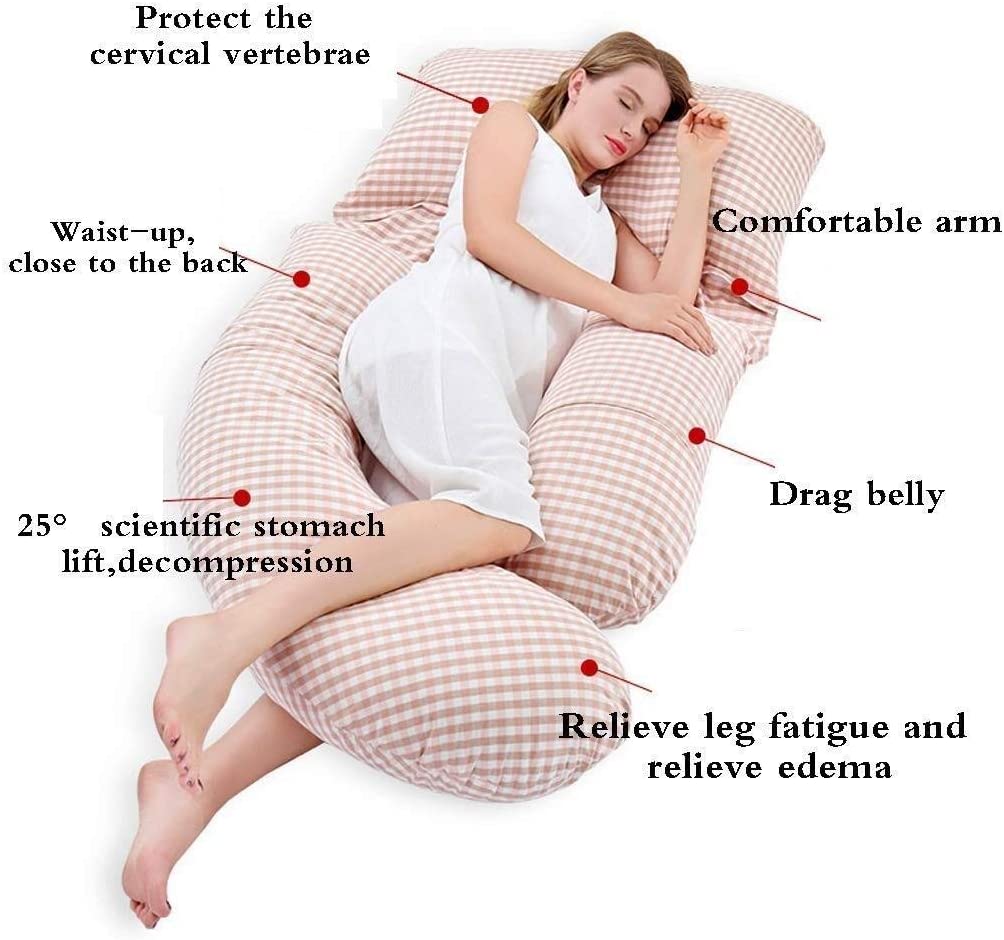 G-Shaped Pregnancy Pillow Full Body Maternity Pillow - ComfyPro Canada