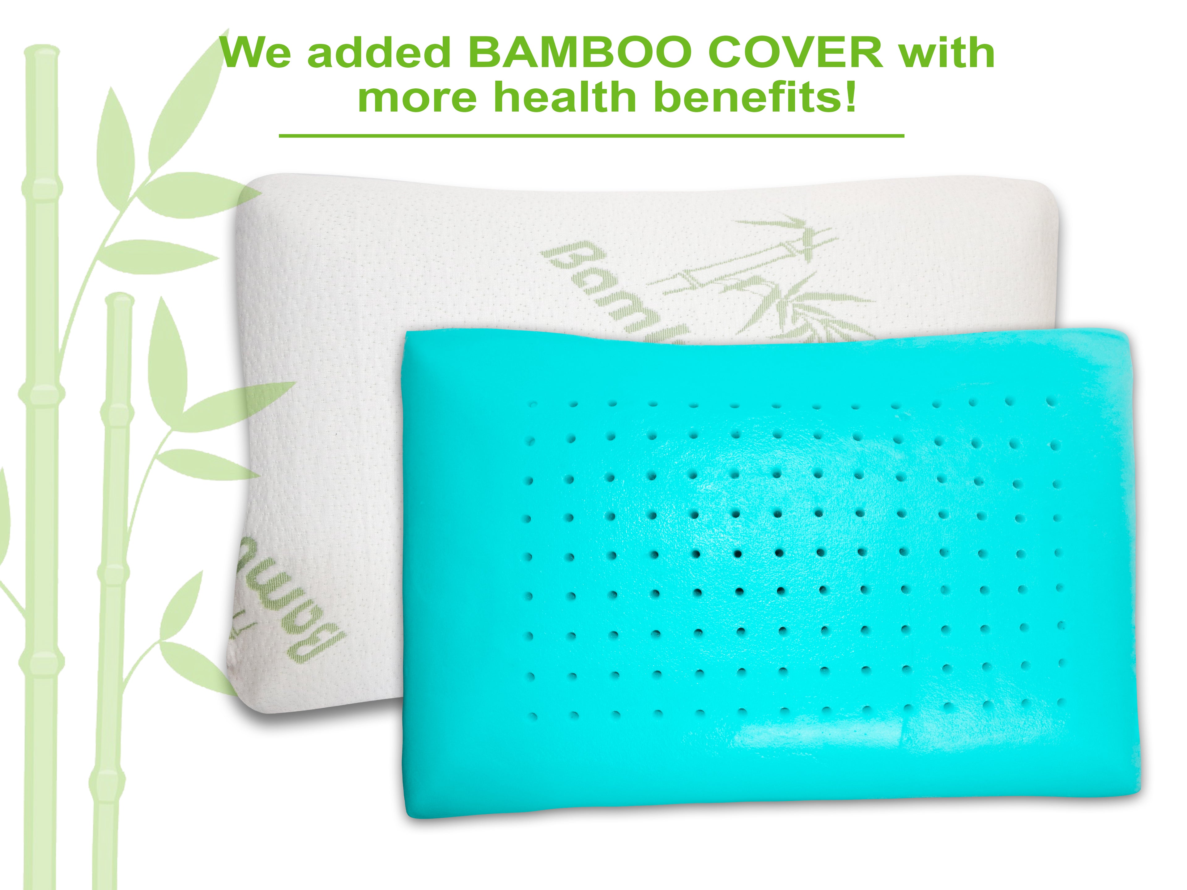 Cooling Gel Infused Memory Foam Pillow - ComfyPro Canada