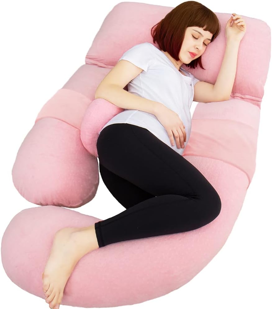 G-Shaped Pregnancy Pillow Full Body Maternity Pillow