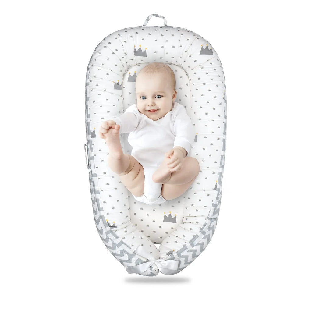 Portable Newborn Baby Lounger Nest Pod Crib Cot Bed Sleeping Babies Bassinet