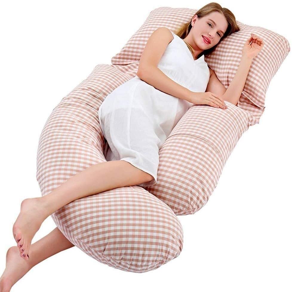 G-Shaped Pregnancy Pillow Full Body Maternity Pillow - ComfyPro Canada