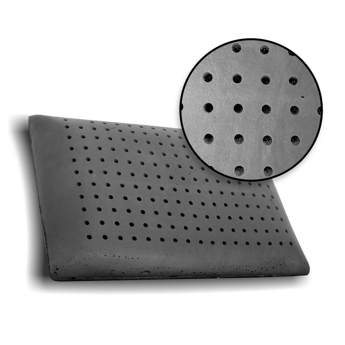 Charcoal Infused Memory Foam Pillow with Ultra Soft Bamboo Cover ComfyPro Canada