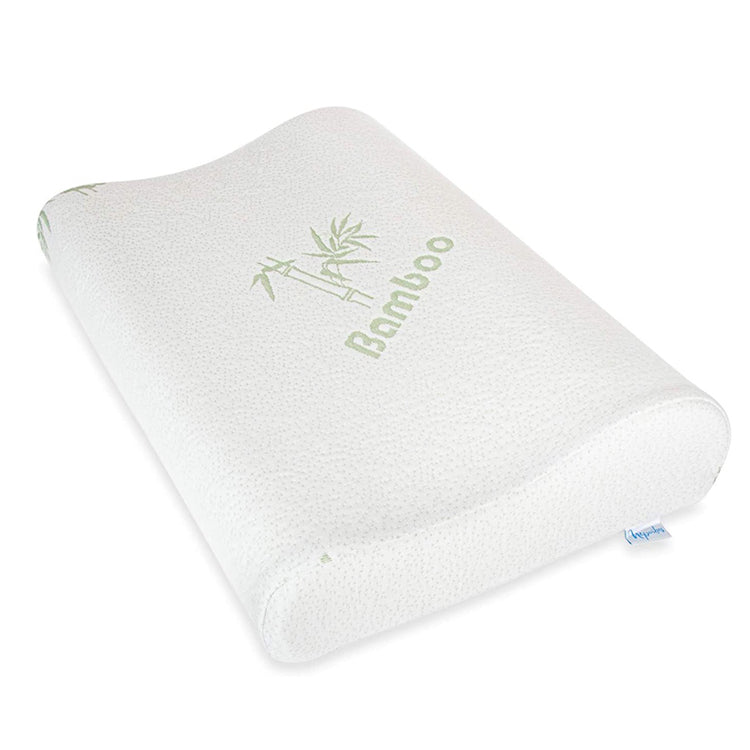 Contour Cervical Memory Foam Gel Bamboo Pillow - ComfyPro Canada