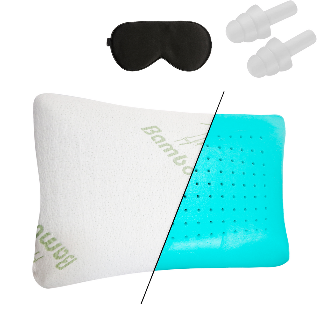 Cooling Gel Infused Memory Foam Pillow - ComfyPro Canada